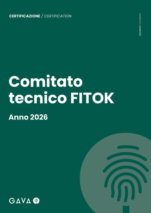 Copertina Comitato tecnico FITOK 2026